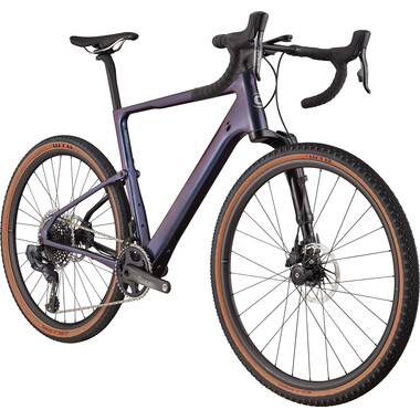 Bicicleta de Gravel CANNONDALE TOPSTONE CARBON LEFTY 1 Sram Force eTap AXS 40 dientes Violeta 2022 0